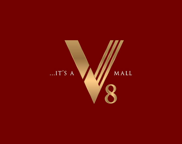 V8 Mall Logo