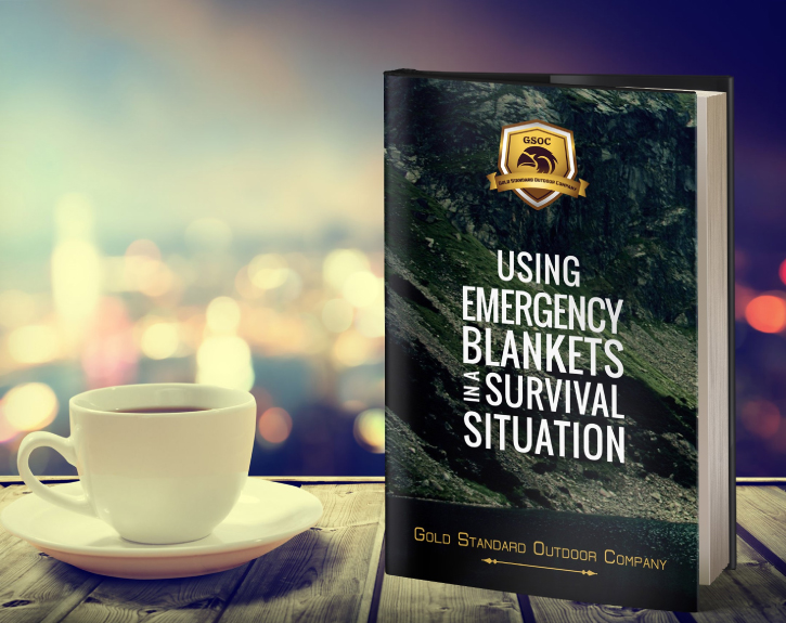 Using Emergency Blankets Book Cover Design